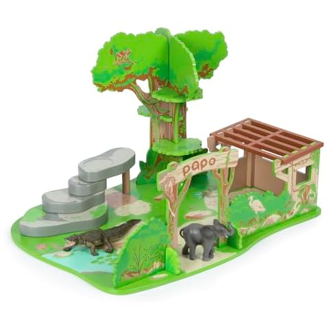 Papo Animal Reserve Wooden Playset for Figurines Cover