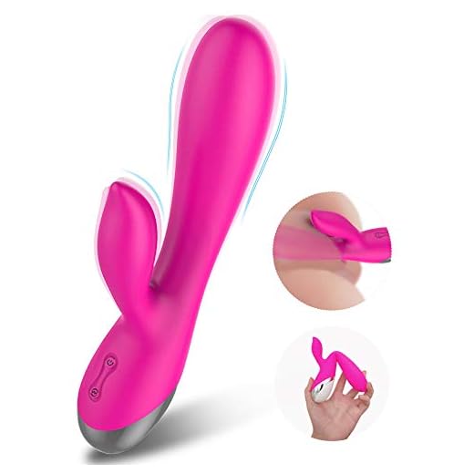 Massager für Sie Massagegerät verstellbare Vibrationskraft und 10 Vibrationsmodi Massage Silikon Wasserdicht USB Wiederaufladbar für Party Reise PHS