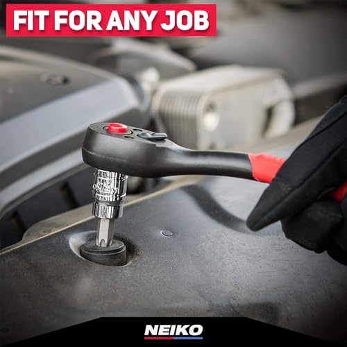 Neiko® 10085A 5-Point Tamperproof Torx Plus Bit Socket Set, Cr- V | 12-Piece Set