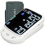 AGEasy(Max Group)Fully Automatic Digital Blood Pressure Monitoring Device/Apparatus,Portable BP Check Machine for Home,Hypertension & Managing Heart Health,Arm Circumference(22-42cm,Standard,White)