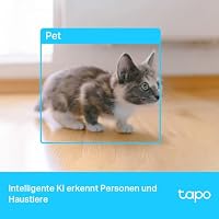 Tapo C225 360° WLAN-Überwachungskamera für Innenräume, 2K 4MP, Physischer Privatsphärenmodus, Starlight-Sensor, Bewegungserkennung, kompatibel mit Apple Homekit, Alexa und Google Home – Ansicht 7