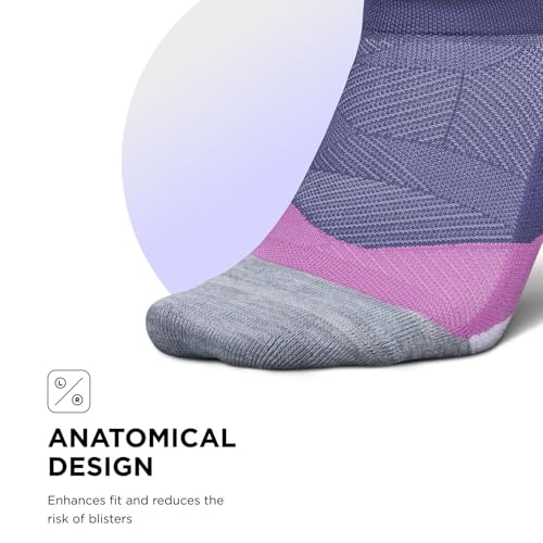 Image of Feetures Elite Light Cushion No Show Tab Sock Wave