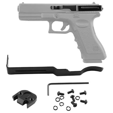 TFFUAM Gun Belt Clip Holster Clip Concealed Carry Gun Clip Tactical Holster Clips for Glock Gen 1-4 Models 17/19/22/23/24/25/26/27/28/31/32/33/34/35/36 Cover