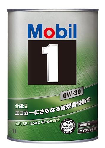 モービル(Mobil) エンジンオイル Mobil 1 0W-30 SP-RC GF-6A 化学合成油 1L