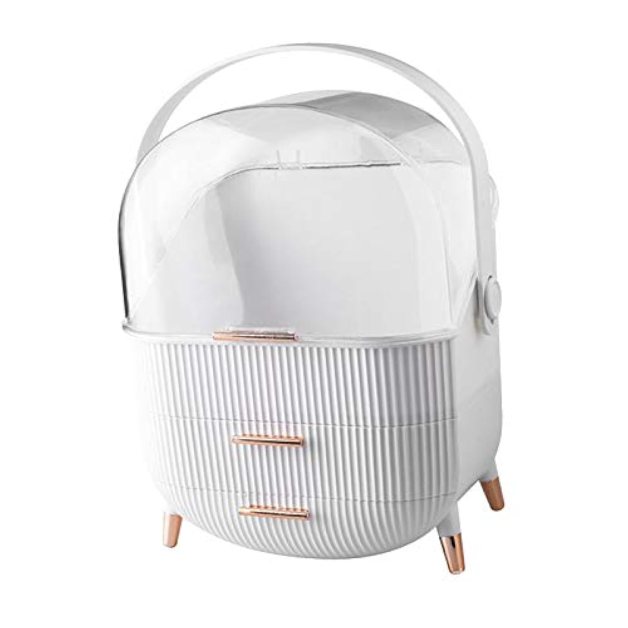 Losa Portable Makeup Case, Clear Organiser Box
