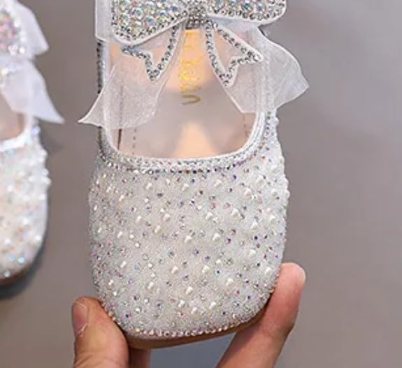 Girls Princess Shoes Sequined Mary Jane Shoes Special Occasions, Weddings, Parties3