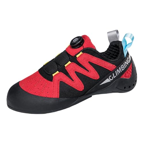 Yummsion Unisex Climbing Shoes,Rock Climbing Training Shoes,Gym Bouldering Shoes,Climbing Footwear,Elastic Midsole,Quick On Off,Fit Adjustability,For Indoor Climbing Gyms,Outdoor Rocks,Mountains