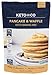 Keto Pancake & Waffle Mix by Keto and Co | Fluffy, Gluten Free, Low Carb Pancakes | 2.0g Net Carbs per Serving | No Sugar Added | Makes 30 Pancakes