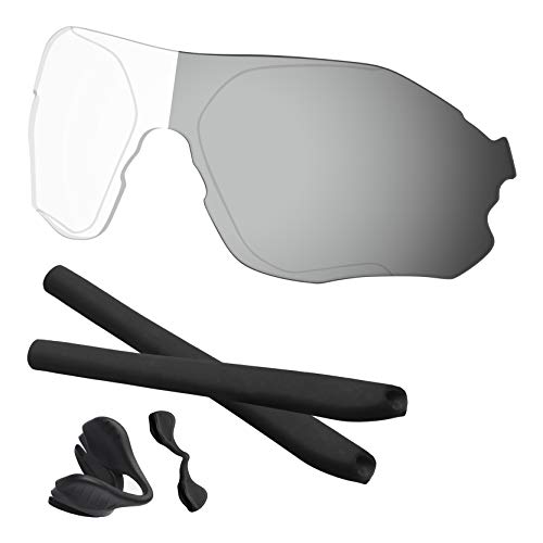 Image of EV Zero Range Lenses & Rubber Kits Replacement for Oakley Sunglass OO9327 Polarized