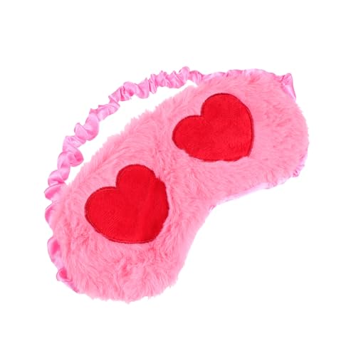 BUTIFULSIC 遮光 睡眠 ぬいぐるみ 目 シェード 睡眠 目 カバー 睡眠 目隠し 睡眠 目 パッチ 睡眠 目隠し 睡眠 目 昼寝 目 シェード 睡眠 目 カバー ハート 目 マ