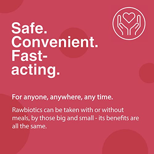 Rawbiotics Gut Correct – Raw Non-Freeze Dried Liquid Probiotic Supplement For The Whole Family, Aids Sensitive Stomachs, 12 Live Probiotics + Slippery Elm Lemon Balm Peppermint Rose Hip – 17 Fl.oz. #TOP7