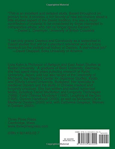 Cosmos and Community: The Ethical Dimension of Daoism