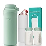 YunBaby 22oz Portable Breast Milk Cooler, Game-changer with 360° Total Cooling...