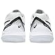 ASICS Herren Gel-Dedicate 8 Sneaker, Weiss/SCHWARZ, 46 EU