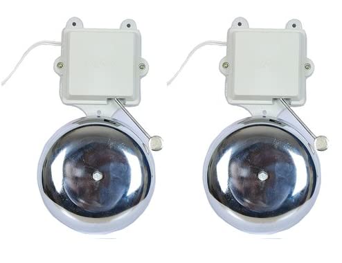 swaggers Gong Bell for Schools, Colleges, Factories, Industries- 4 inch Size (Pack of 2)-image-8