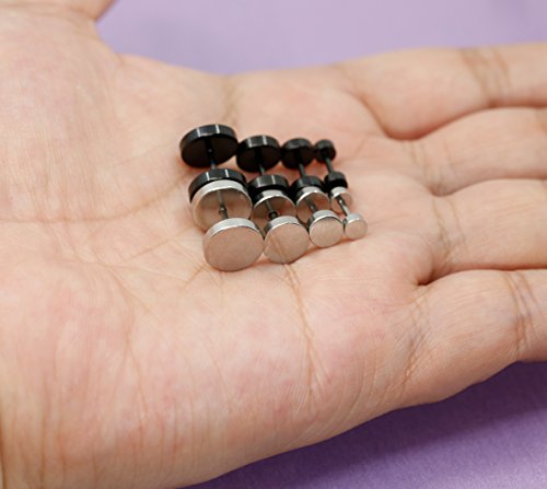 Sailimue Gioielli in Acciaio Inossidabile 8 Paia