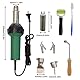 Heißluftschweißpistole für HDPE, 1600W Heißluftpistole Kunststoffschweißen, Luftschweißpistole für PVC Vinyl Stab, Hot Air Welder, Temperatur von 30°C bis 700°C variabel