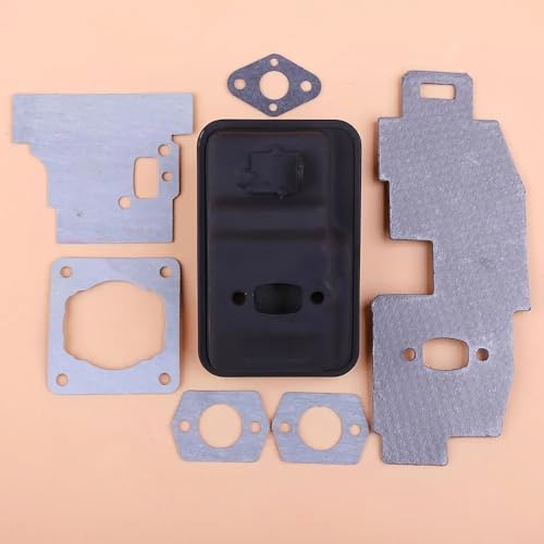 Échappement pour tondeuse FS80 avec joints pour retrouver un jardin impeccable au printemps