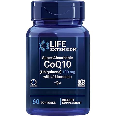 Life Extension Super Absorbable CoQ10 with D-Limonene Cover