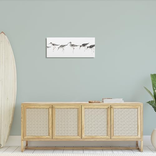 'Minimal Beach Bird Sandpipers'| Canvas Art by Stupell Industries - Used condition - Image 3