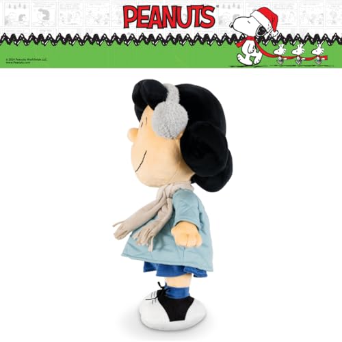 Image of Peanuts Lucy Holiday Bedding Super Soft Plush Cuddle Pillow Buddy, (Officially Licensed Product) By Franco