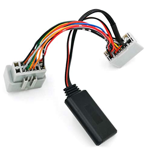 housesweet Receptor de Audio de Coche AUX en Bluetooth Adaptador para Volvo C30 C70 S40 S60 S70 S80 V40 V50 V70 XC70 XC90