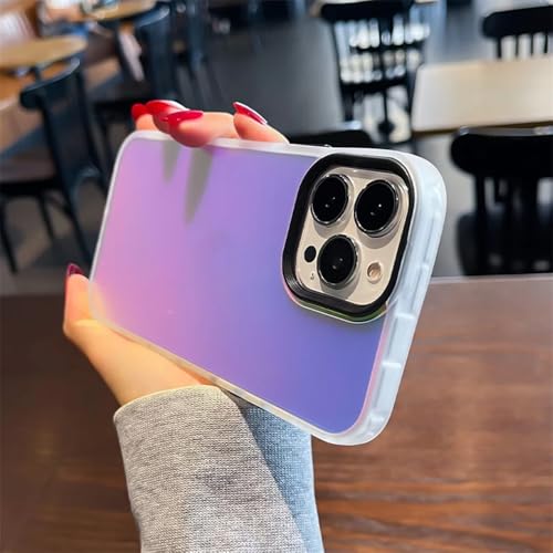 Coque iPhone 12 Pro Max dégradé laser noir mat antichoc Plus