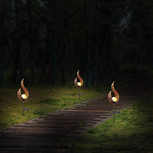 Wovatech Luce solare a LED per esterni - Luce da