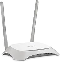TP-Link TL-WR840N Vezeték nélküli Router 300 Mbps WiFi Otthoni Hálózat Szürke/Fehér 2