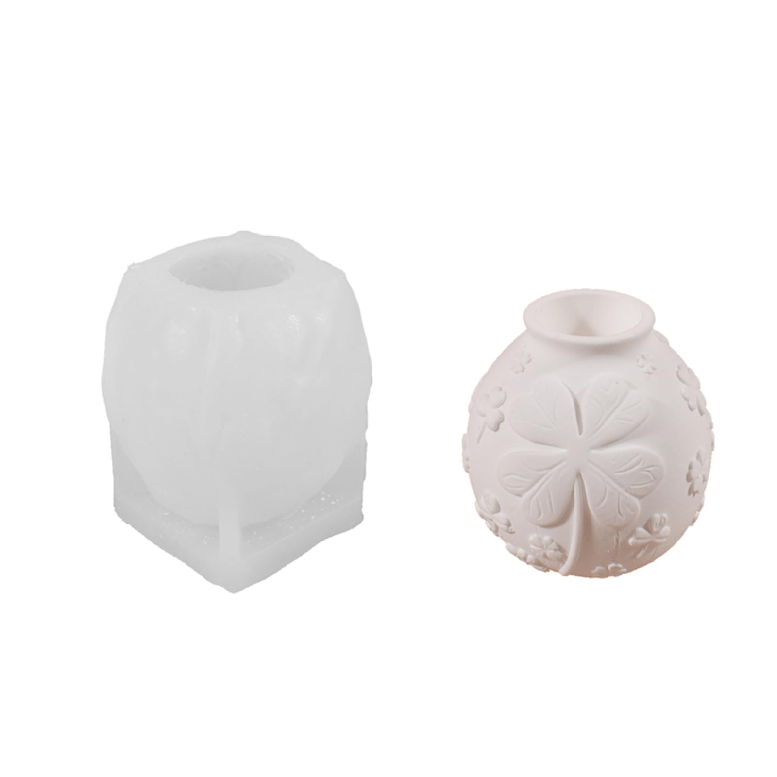 Shntig Carving Silicone Vase Molds Easy Demolding Heatproof for Resin Casting Making Holder Holiday Decoration Elastomer Cast For浮雕花瓶
