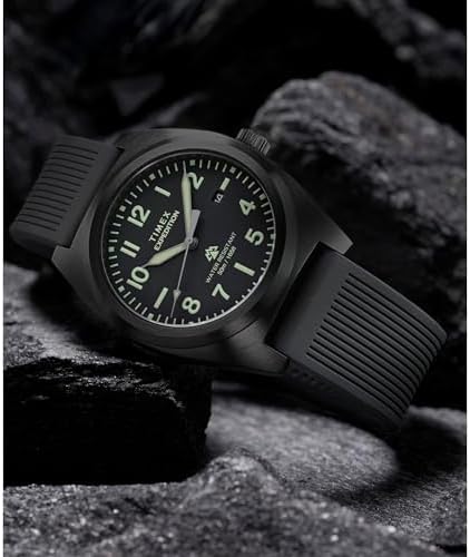 Timex Men's Expedition Capstone 39mm Watch - Triple Black - 5