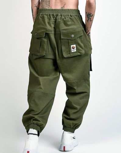 MFCT Japanese Streetwear Cargo Joggers for Men4