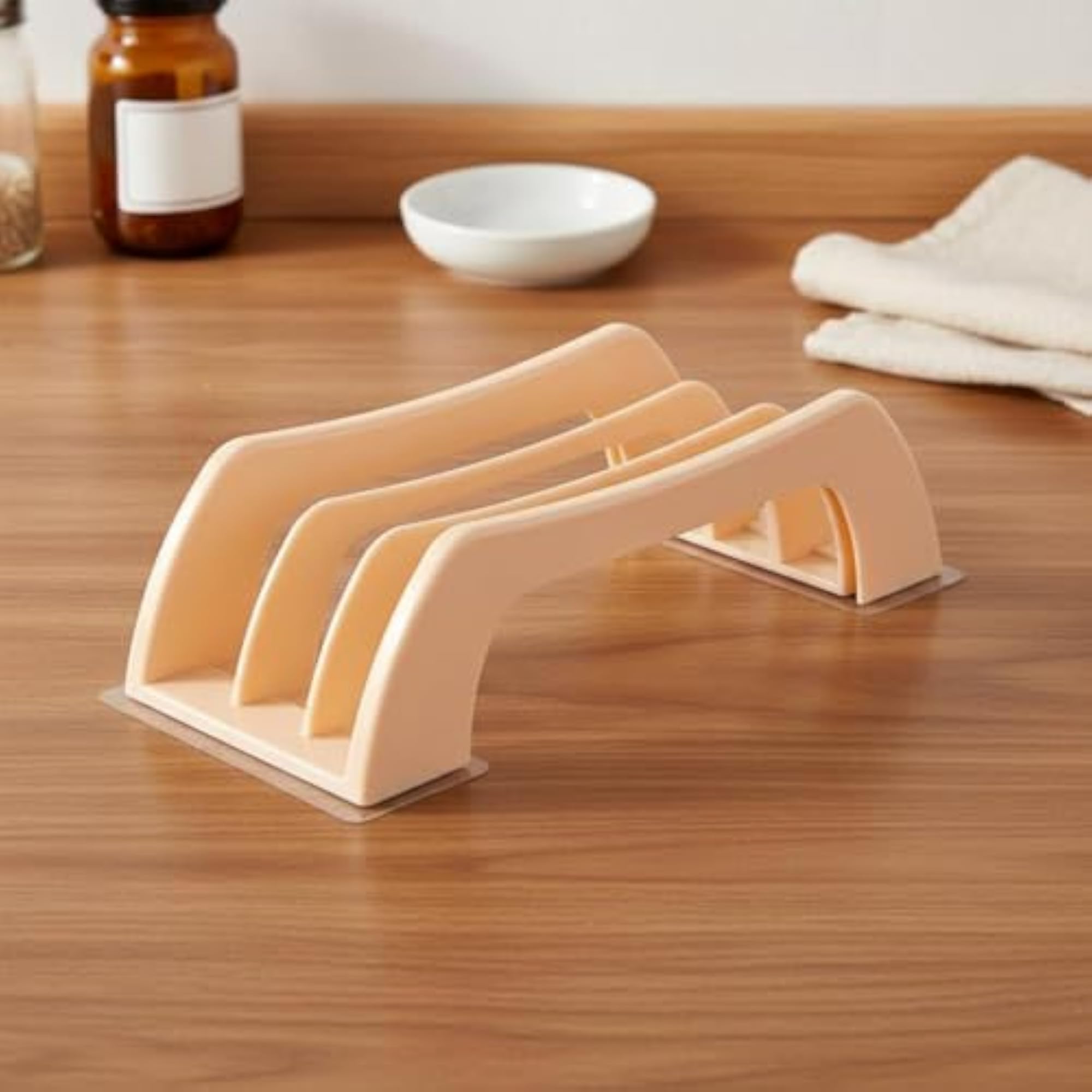 3 Slot Chopping Board Organizer, Kitchen Storage
