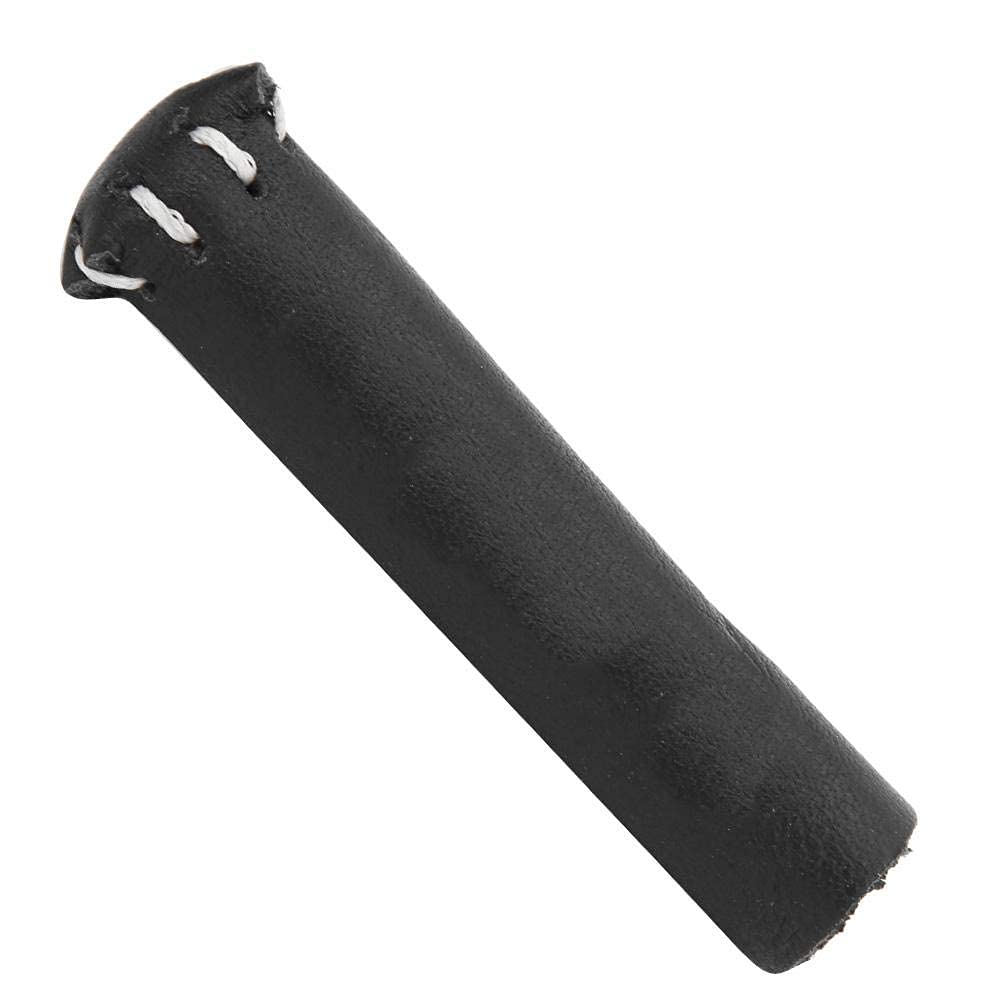 Snooker Cue Tip Cover Pool Cue Stick Billiard Protector Sleeve for Billiard Stick(Black)