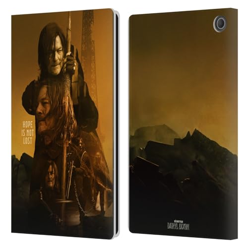 Protection Fire Max 11 Walking Dead Daryl Dixon portefeuille cuir avec support