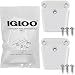 Igloo Set of 2 Cooler Latch Posts & Screws (Part #24013)