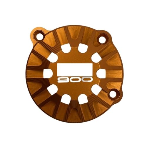 Protection de moteur moto Z900 contre les chutes curseur CNC orange anti-fissure