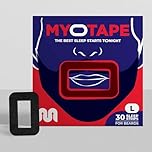 MyoTape - Mouth Tape for Beards - 30 Nights - Reduce Snoring - Safe Alternative to Mouth Tape - Improve Your Sleep - Promote Nasal Breathing - Extra Strong Adhesive
