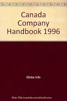 Paperback Report on Business Canada Company Handbook 1996 Book