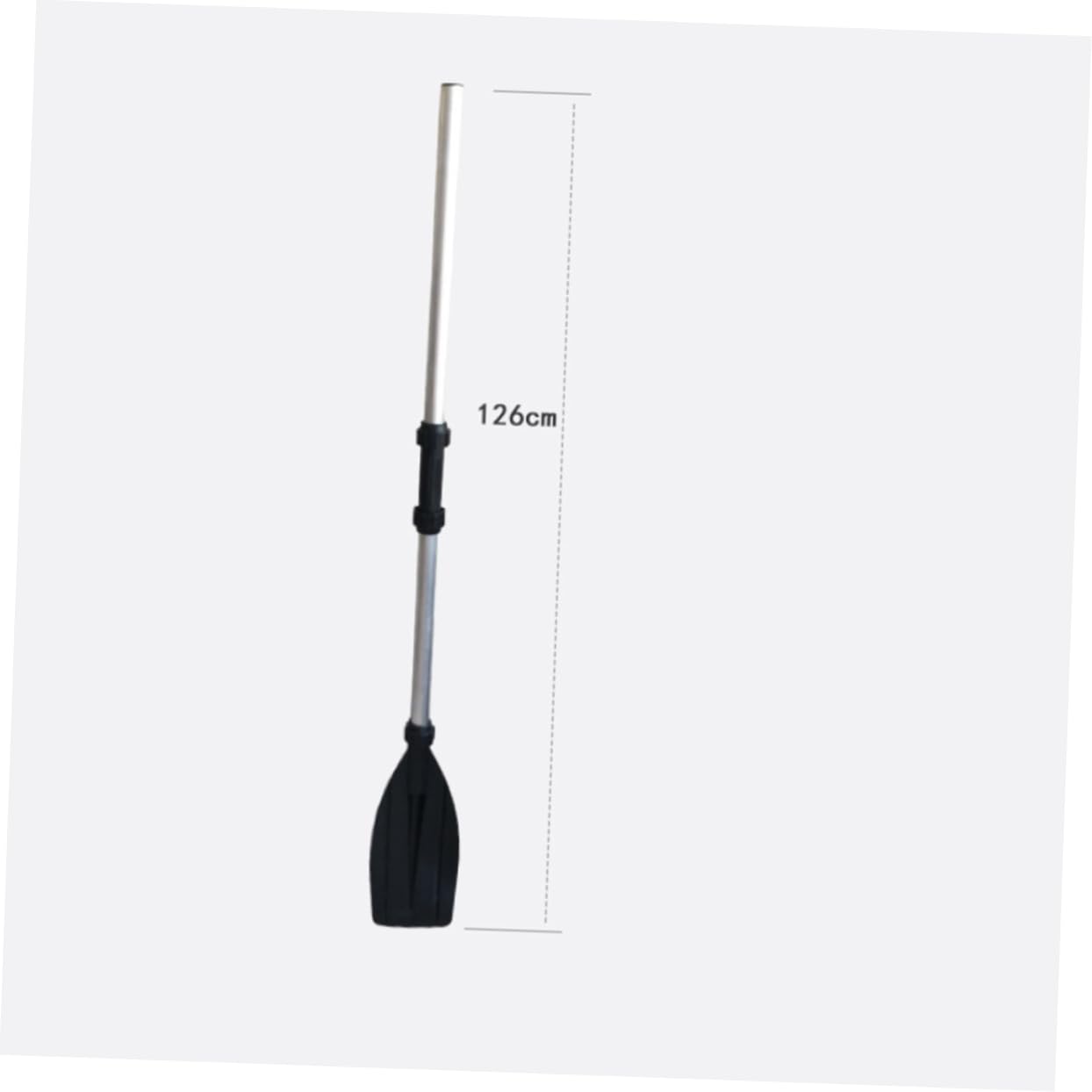Anneome Kajakpaddel Abnehmbares Doppelseitiges Aluminiumlegierung Leichtes aus mit Bootsruder Gerippten Blättern und Oar Retainer für Vielseitigen Einsatz im Wassersport