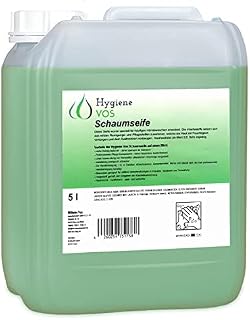 Hygiene VOS 5-litrowe miękkie mydło piankowe do wszystkich popularnych dozowników mydła pianowego. Ekonomiczny. Biodegradowalny.