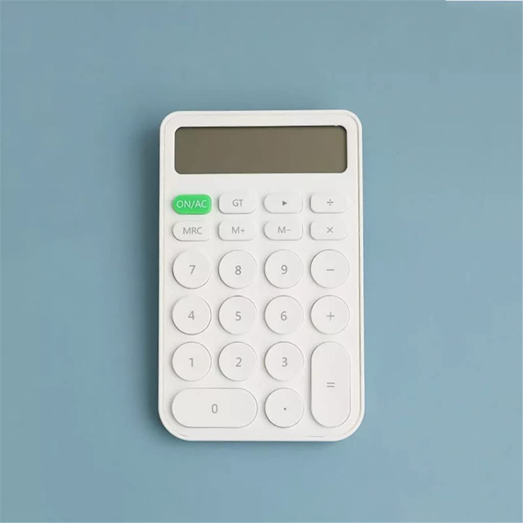 Candy Color Handheld Calculator Student Learning Assistant Calculator Accounting Female Special Mini Portable Computer(A)