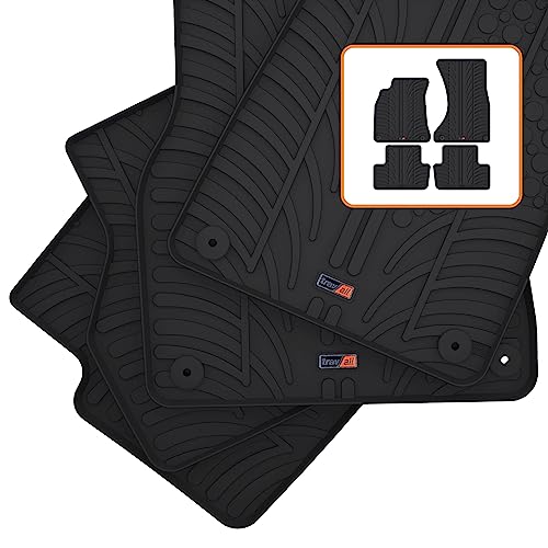 Travall Mats Gummifußmatten Kompatibel Mit Audi A4 Allroad (2009-2016) A4 Avant (2008-2015) A...
