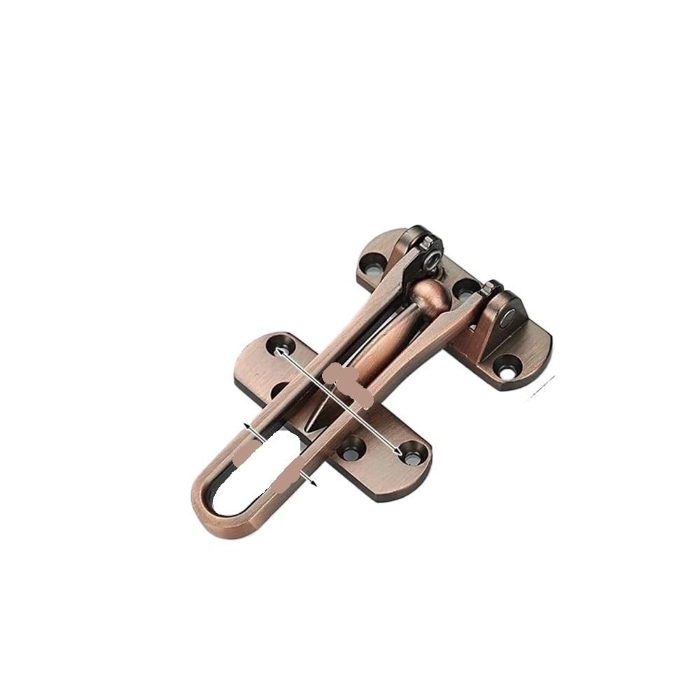 Gentryroo A1 1Pc Buckle Door Bolt Lock Hasp Anti-Lock Household Thickening Mute