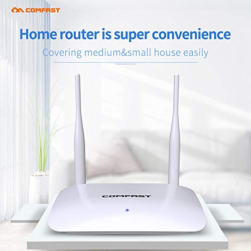 Andoer COMFAST WR623N Wireless Router Dual Antenas Roteador WiFi para Escritório/Casa