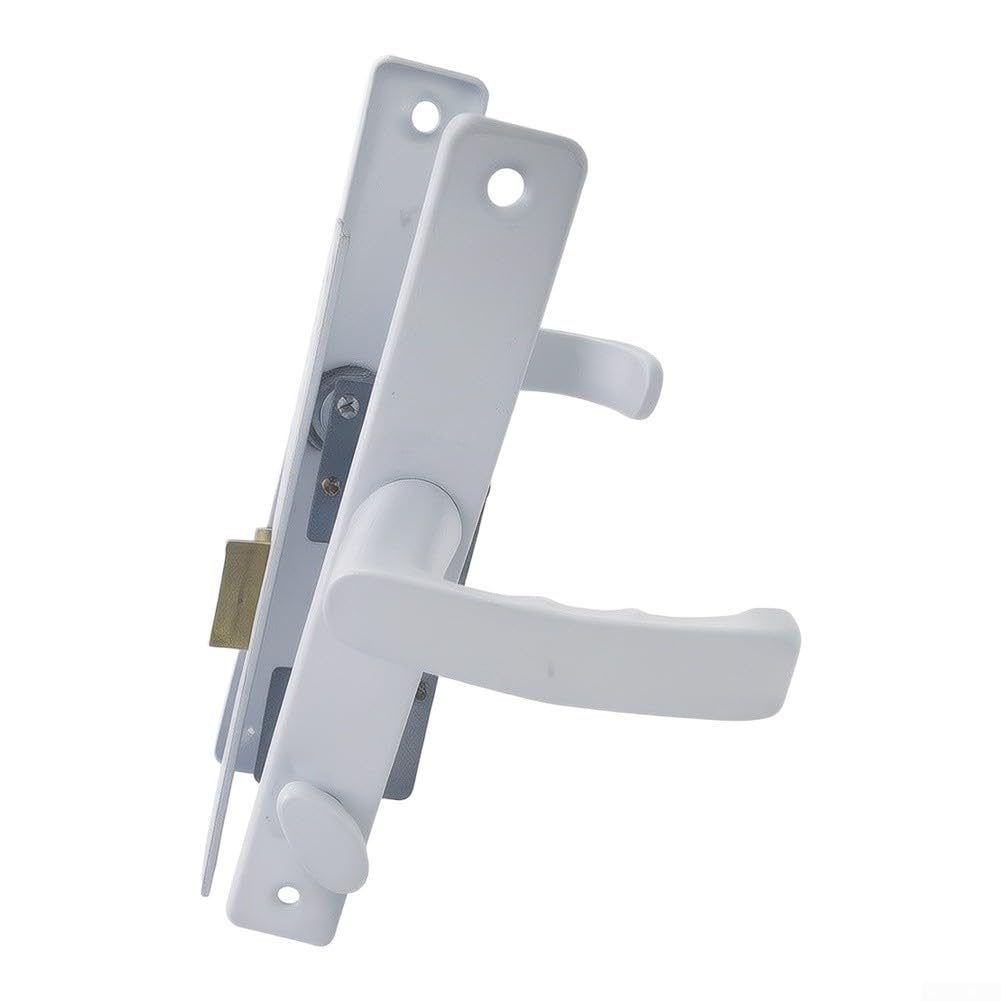 Juego Manija Puerta Aluminio Sin Llave Paso Interior