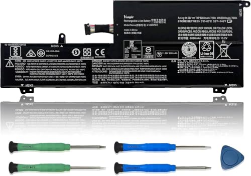 VANPIR L16M6PC1 Laptop Battery 11.52V 72Wh 6268mAh Replacement for Lenovo Yoga 720-15IKB Series Notebook L16L6PC1 L16C6PC1 5B10M53745 5B10M53743 5B10M53744