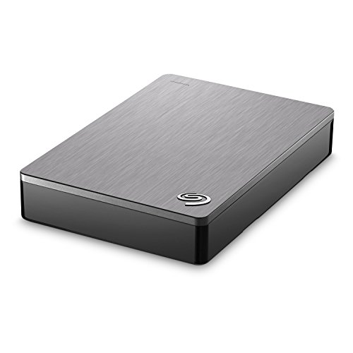 Image of Seagate 4TB Backup Plus (Silver) USB 3.0 External Hard Drive for PC /Mac with 2 Months Free Adobe Photography Plan