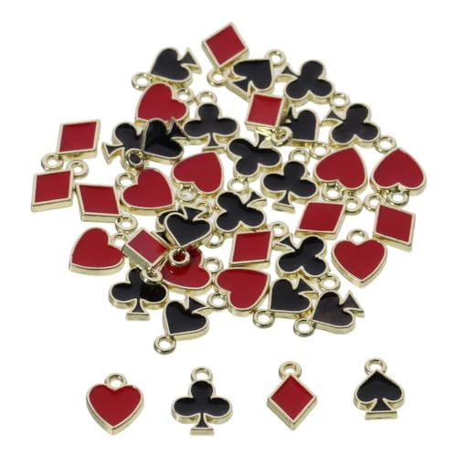 ハートポーカーチャーム 5個 ハートポーカーチャーム5個