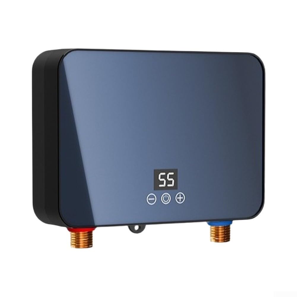 Scaldabagno Elettrico 220V Display Touch IPX4 Impermeabile(EU Blue)